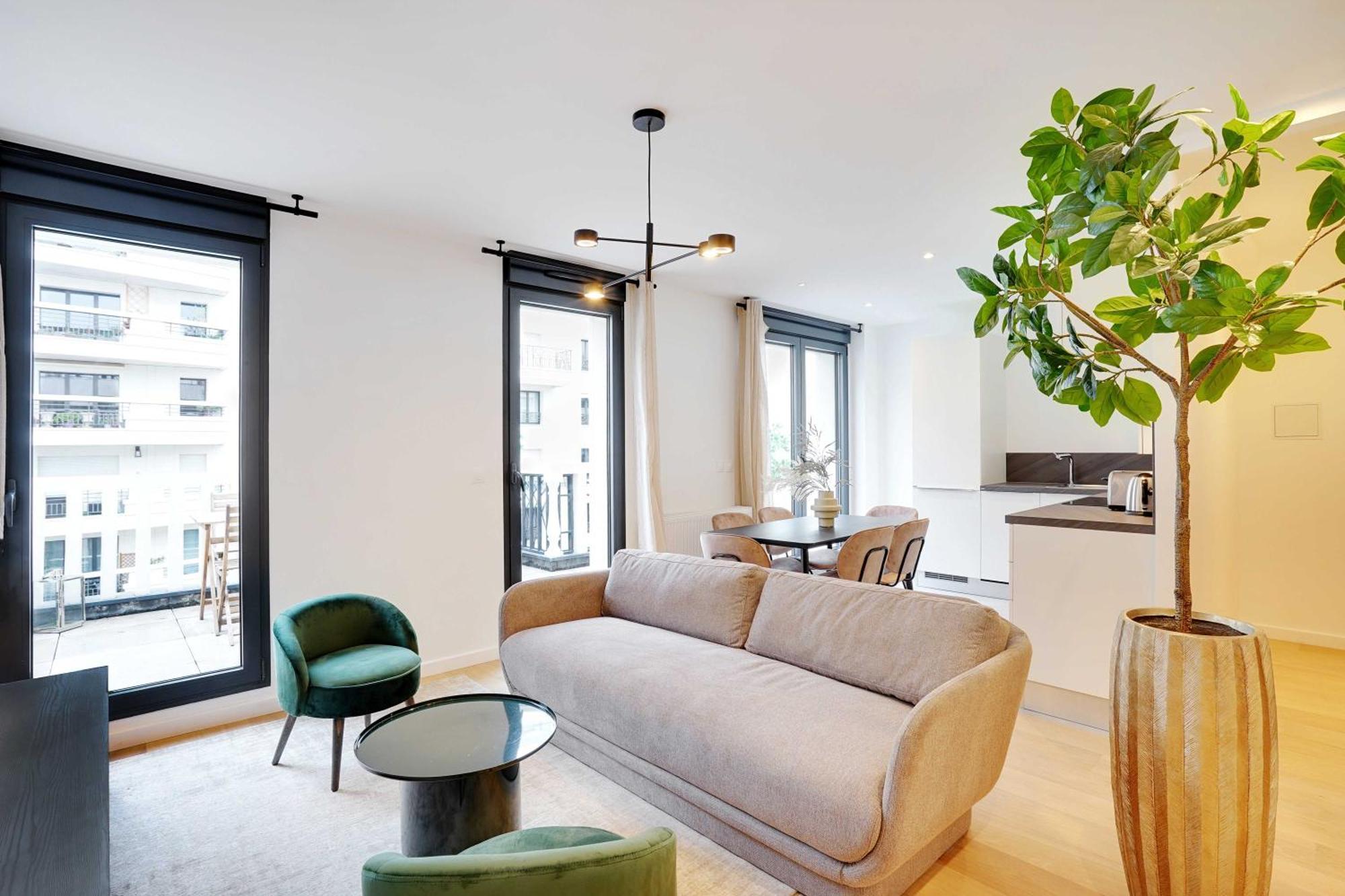 Raffinement Et Confort Dans Cette Residence A Levallois-Perret Exterior foto